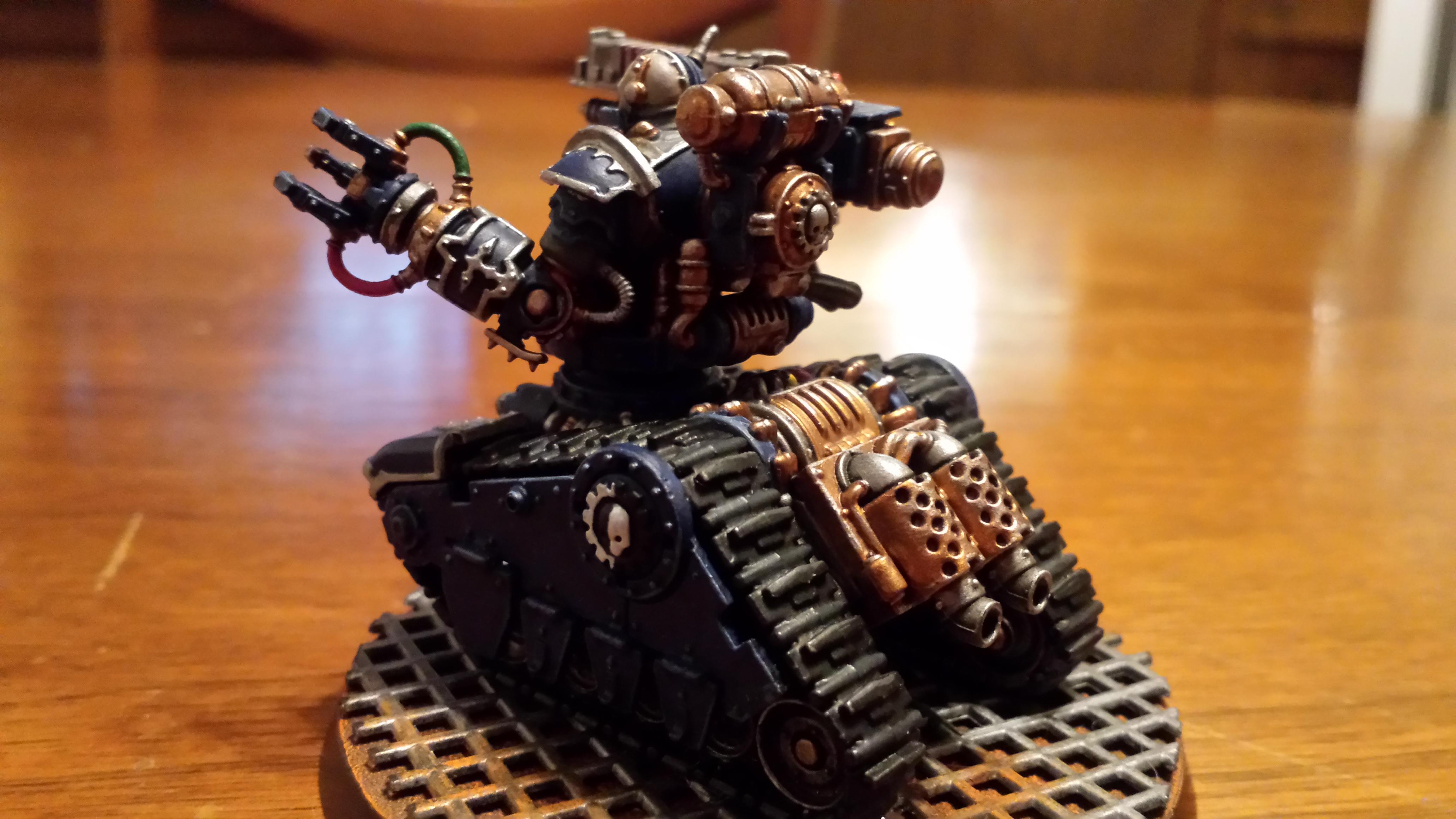 Adeptus Mechanicus, Battle, Blue, Cult Mechanicus, Heavy Arc Rifle